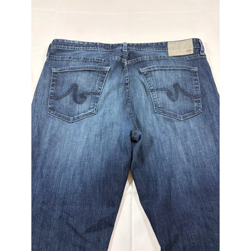 AG Adriano Goldschmied The Graduate Tailored Leg Dark Wash Jeans Mens 36x30